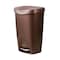 Umbra Umbra Brim 13 gal Bronze Plastic Step On Trash Can 084200-125 - alternate 1